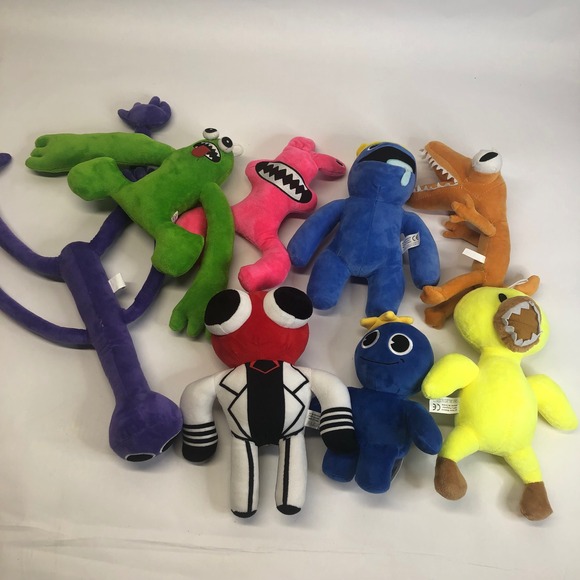Rainbow Friends Plush Toys Set of 8 Stuffed Animals Kids Game‎ Characters - Picture 1 of 14